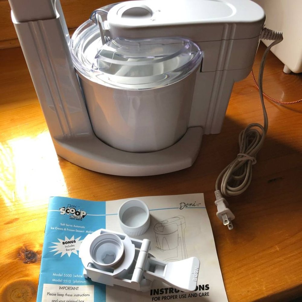 Deni Scoop Factory 5500 Soft Serve Automatic Ice Cream & Frozen Desert Maker